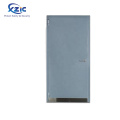 1000mm*2100mm 90mins fireproof emergency steel fire exit door with panic bar